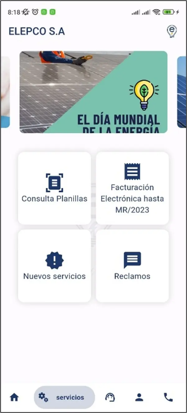 App Móvil ELEPCO - Image 5