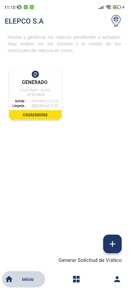 Sistema de Viáticos ELEPCOSA - Image 2