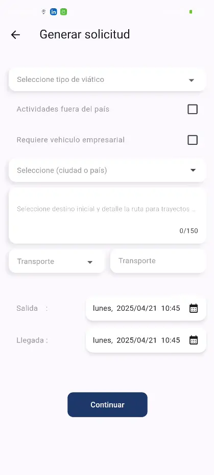 Sistema de Viáticos ELEPCOSA - Image 3